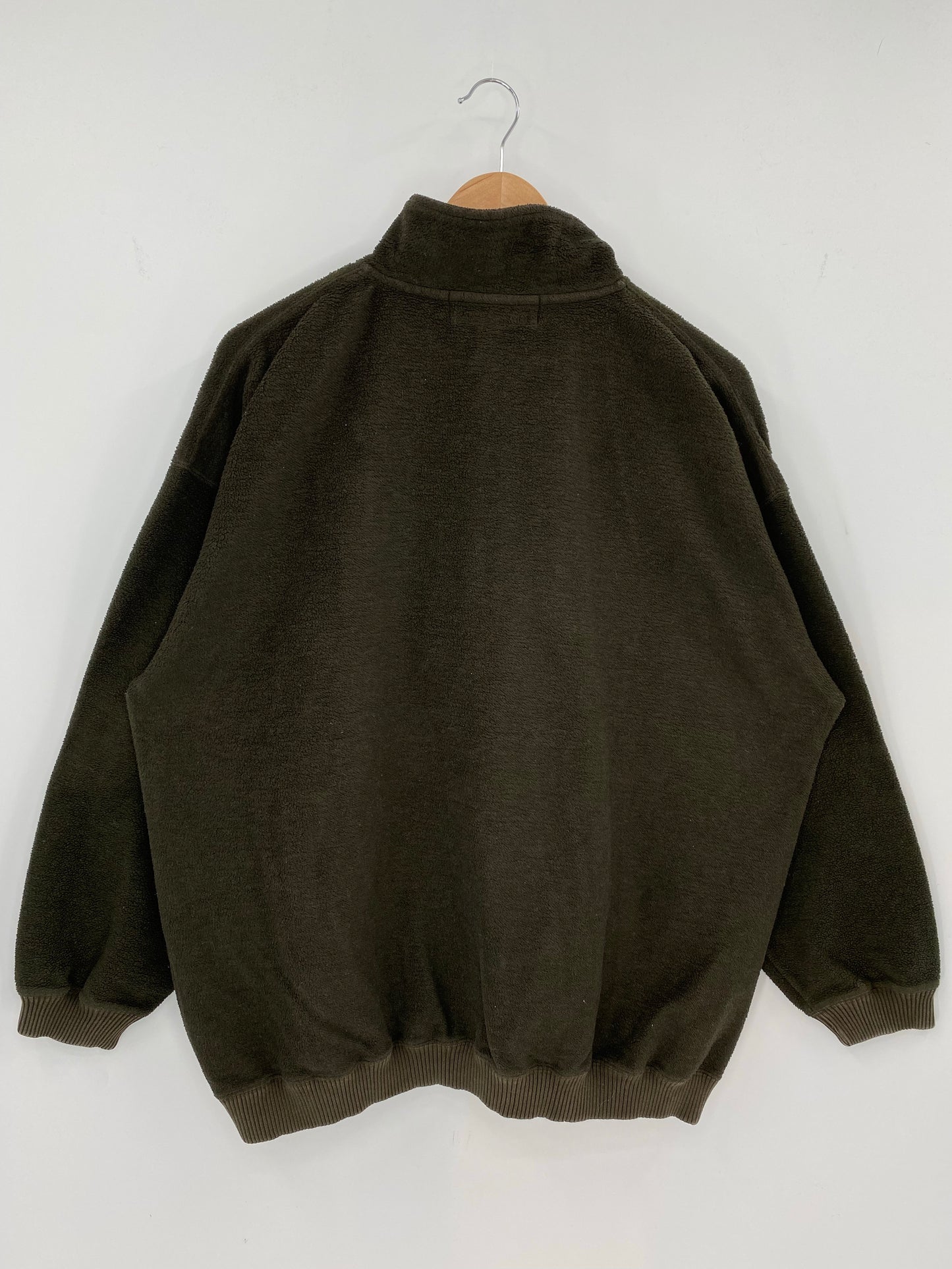 90's BIG DOGS Size M Vintage Half Zip Sweat-Shirt / K7977