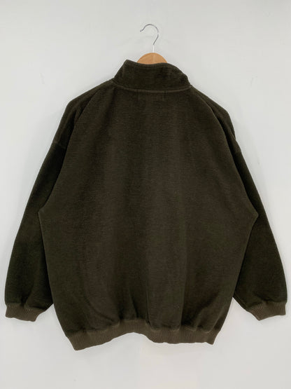 90's BIG DOGS Size M Vintage Half Zip Sweat-Shirt / K7977