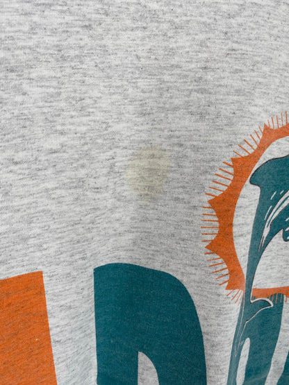 90’s STARTER x MIAMI DOLPHINS Size XL Vintage NFL T-Shirt / A8976