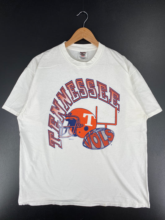90's TENNESSEE VOLS Size XL Vintage College T-Shirt / A5768