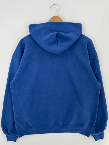 90's RUSSELL x NEW YORK GIANTS Made in USA Size L Vintage NFL Hoodie Sweat-Shirt / E1561S