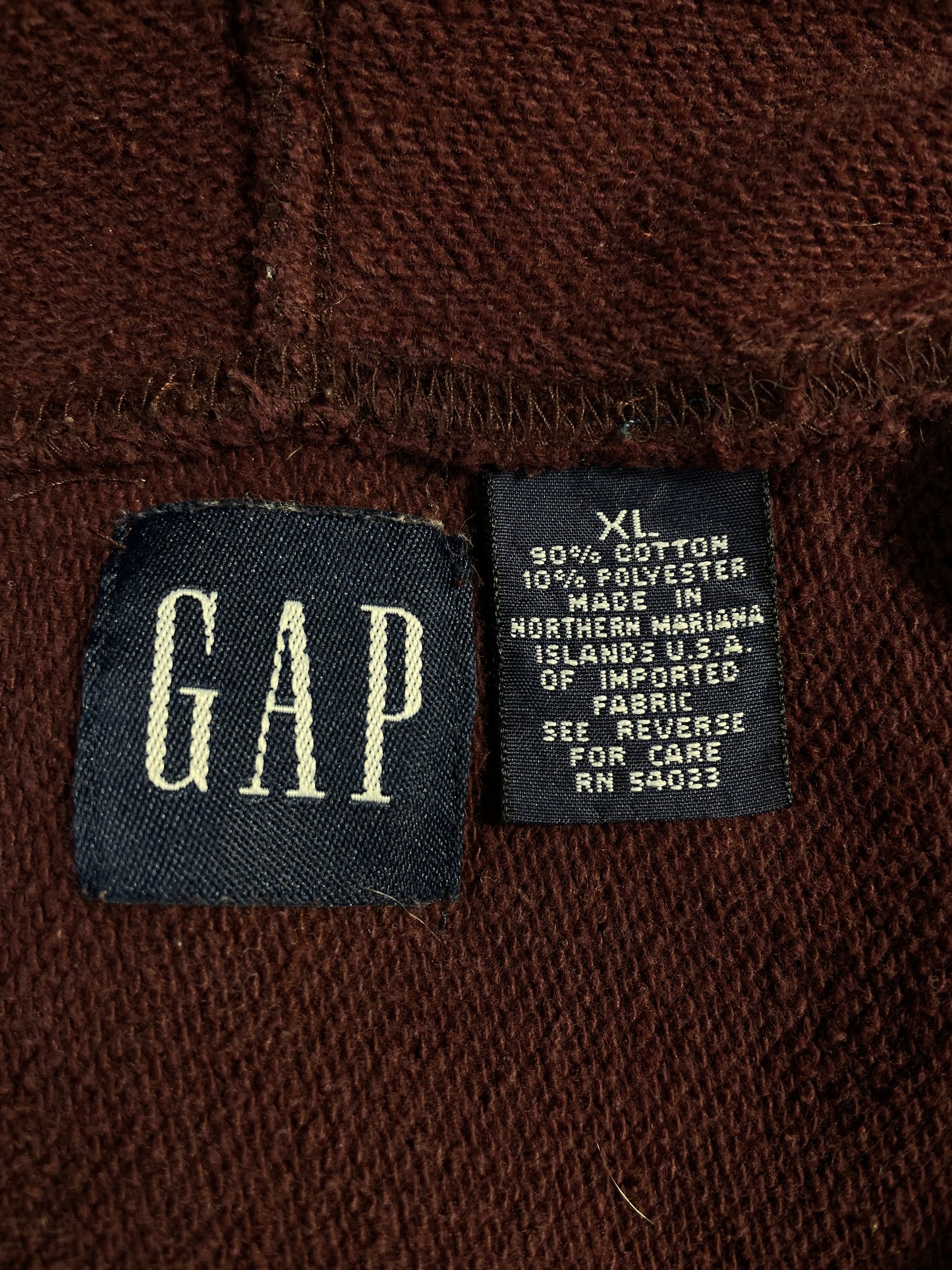 00' GAP Size XL Vintage Hoodie Sweat-shirt / A1541