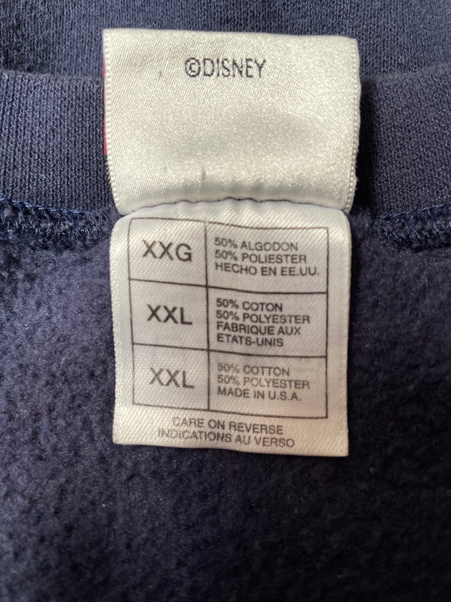 00’ DISNEY EEYORE Made in USA Size XXL Vintage Sweat-shirt / K2516