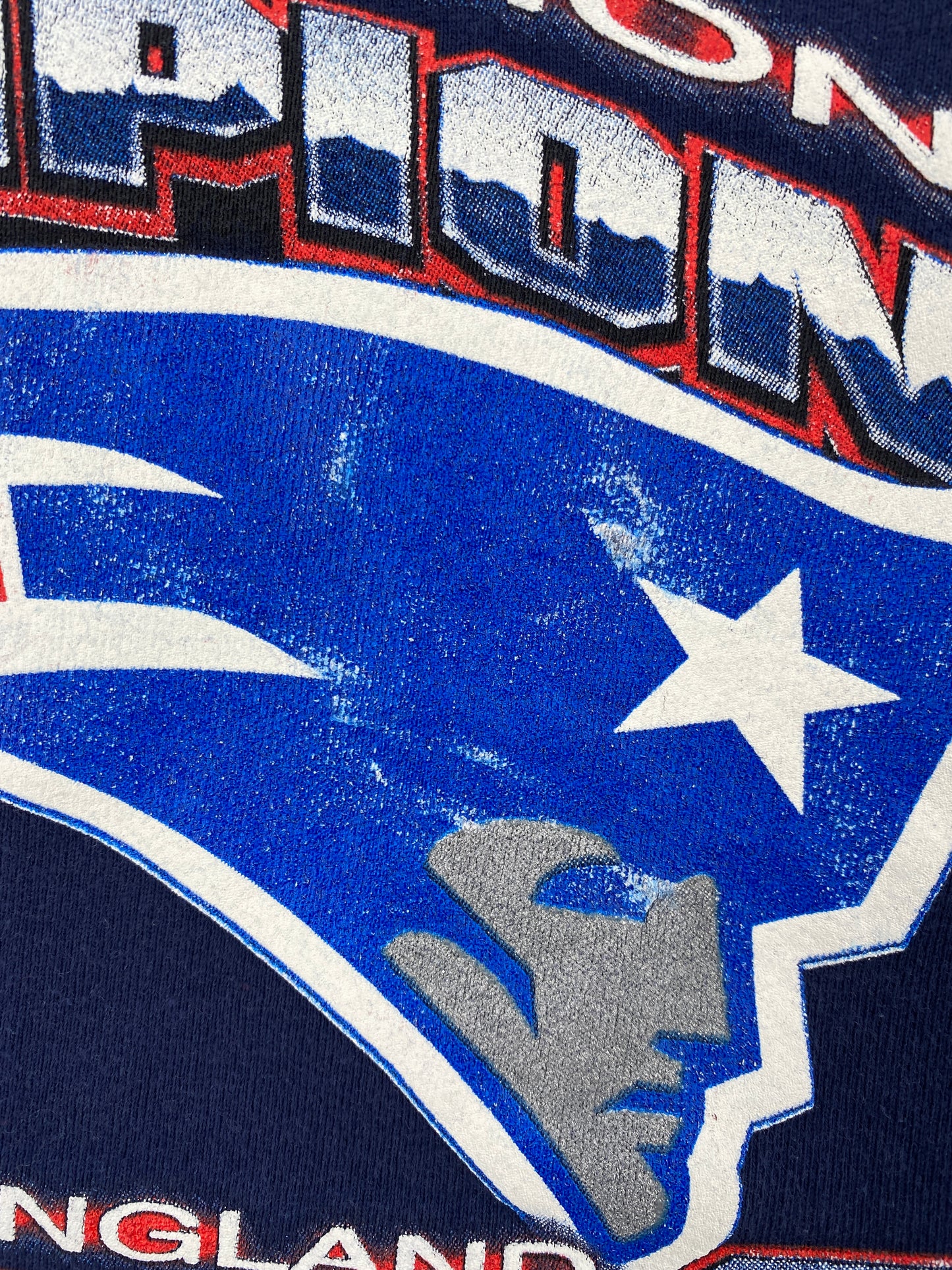 1996 STARTER x NEW ENGLAND PATRIOTS Made in USA Size XL Vintage NFL Sweat-shirt / A9957
