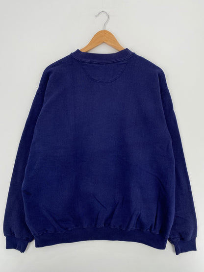 90's NOTRE DAME Size XL Vintage College Sweat-Shirt / A5378
