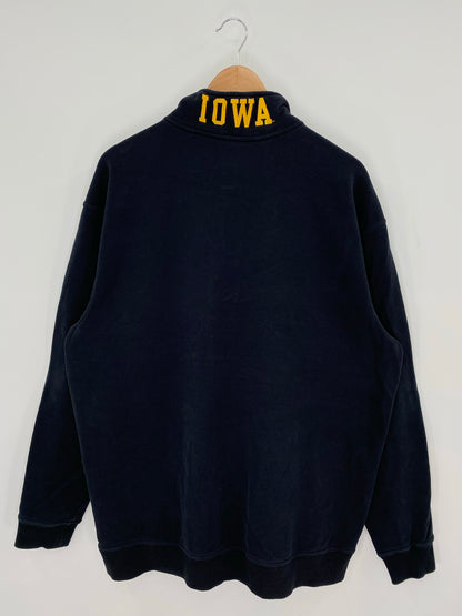 00' NIKE UNIVERSITY OF IOWA Size XL Vintage College Sweat-shirt / K8626