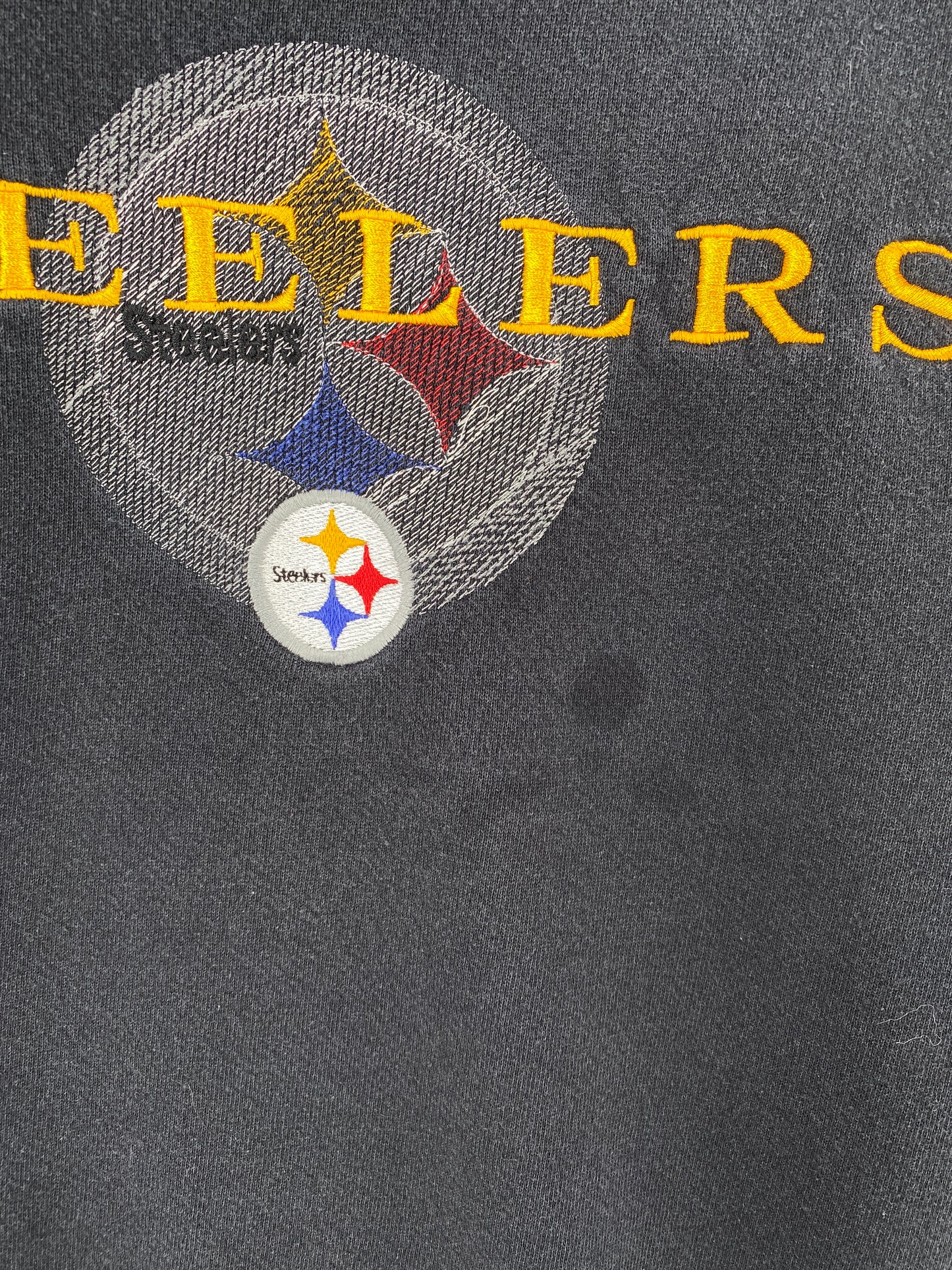 90's PITTSBURGH STEELERS Made in USA Size L Vintage NFL Sweat-Shirts / A3774