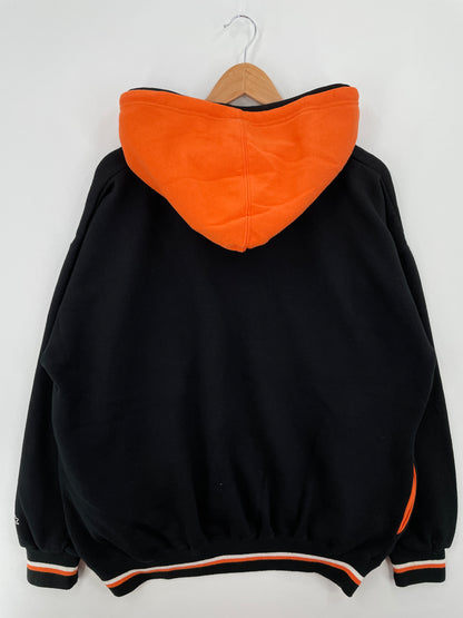 90’s SAN FRANCISCO GIANTS Size XL MLB Double Hoodie Sweat-Shirt / A8450