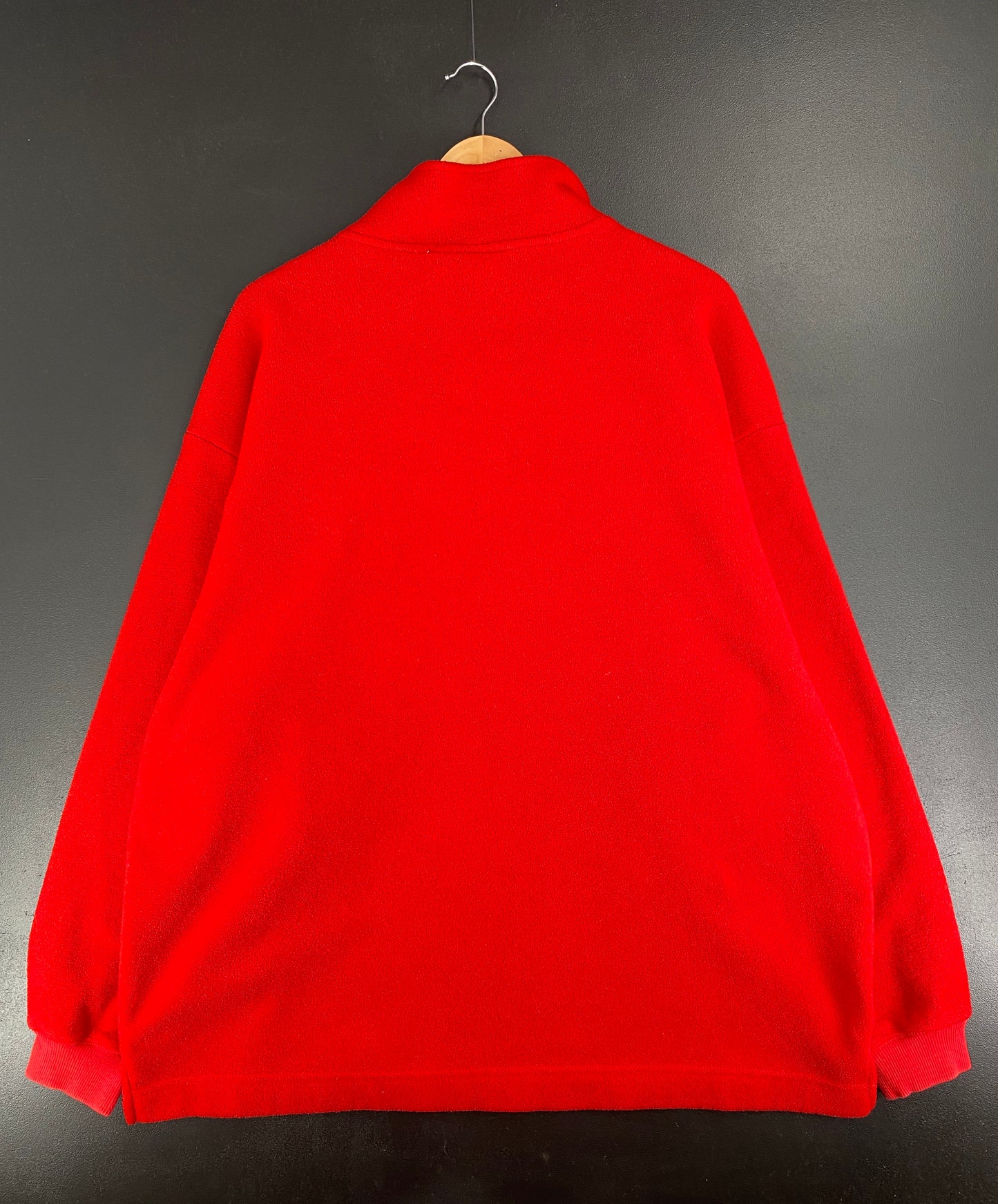00' DISNEY MICKEY Size XL Vintage Half Zip-up Fleece / E2207S