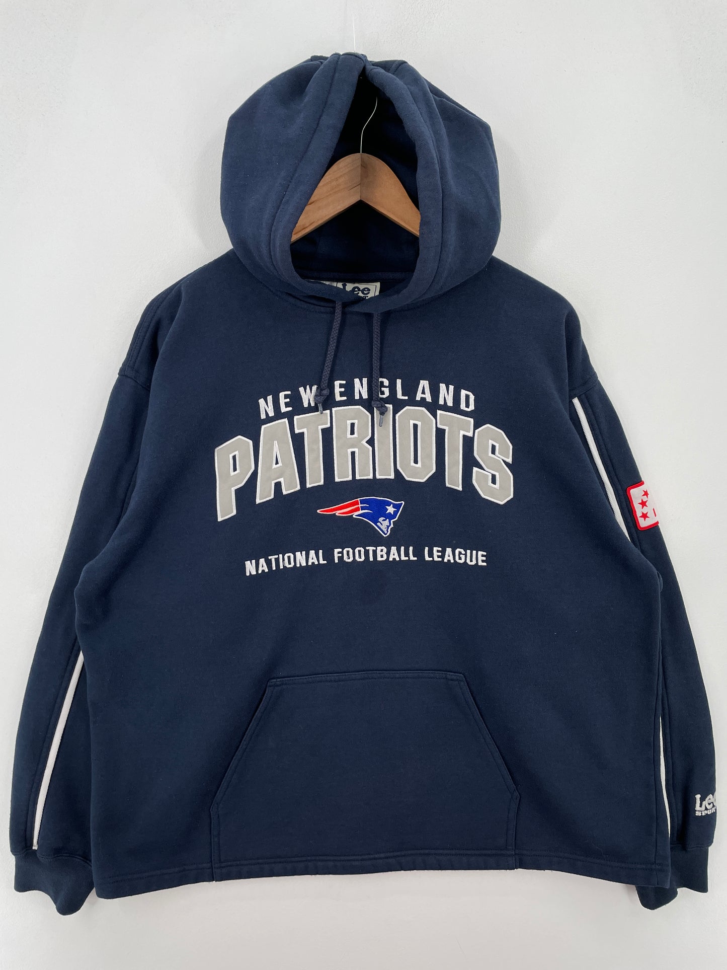 Vintage NEW ENGLAND PATRIOTS Size L NFL Hoodie Sweat-Shirts / A8026