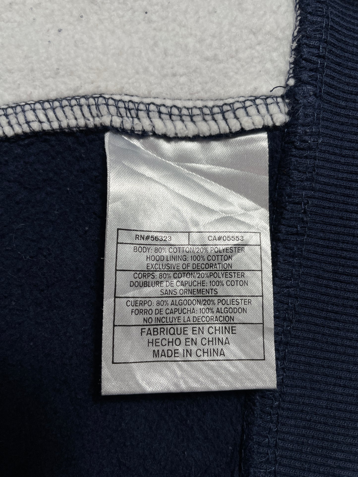 00' NIKE x PENN STATE LINE BACKER Size XL Vintage College Hoodie Sweat-shirt / E3534S