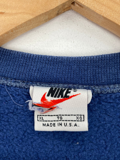 .90's NIKE MINI SWOOSH Made in USA Size XL Vintage Sweat Shirts / A7259