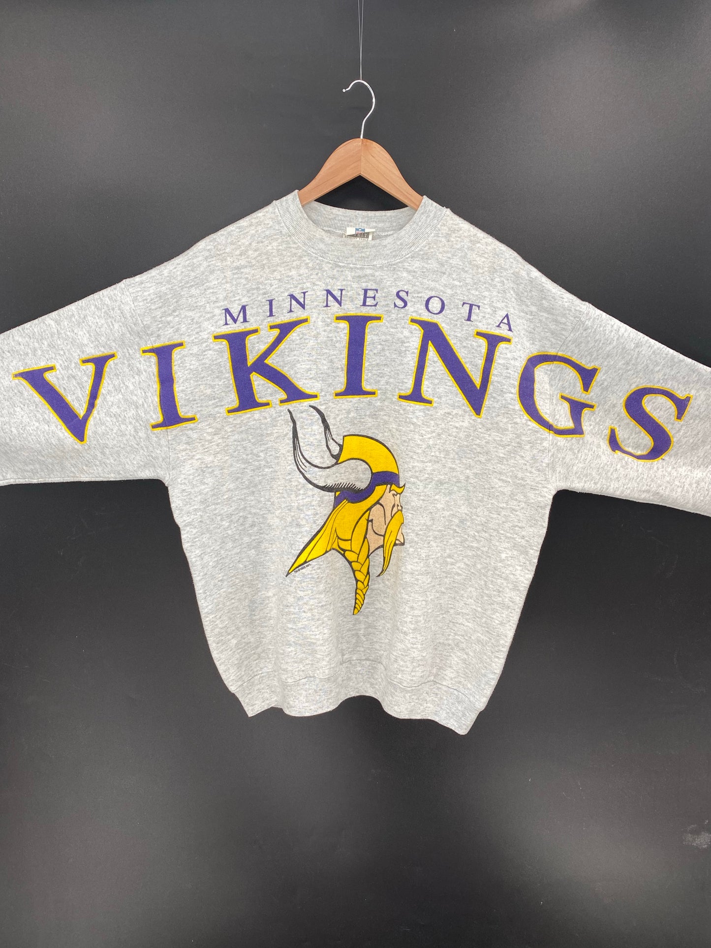 90’s MINNESOTA VIKINGS Made in USA Size One size(Approx.XXL)NFL Sweat-Shirt/ K7788