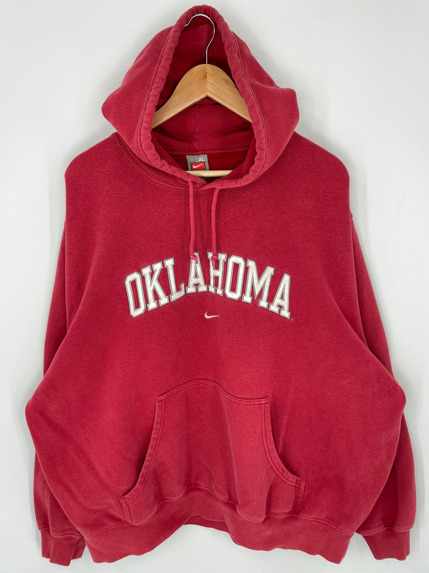 00' NIKE OKLAHOMA Size XL College Hoodie Sweat-shirt / K9801