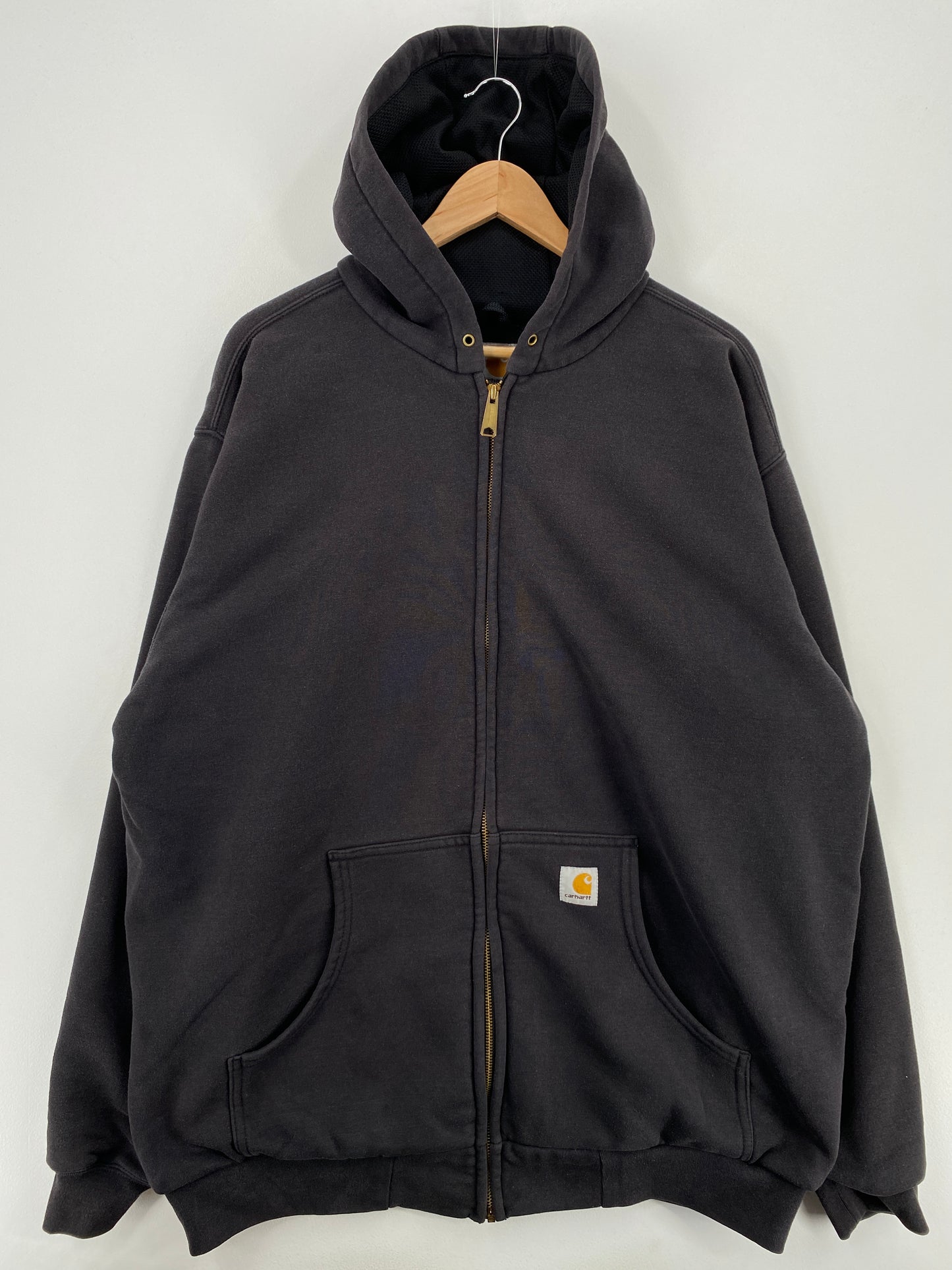 Vintage CARHARTT Size XL Double Face Zip-Up Hoodie Sweat-Shirt / A5486