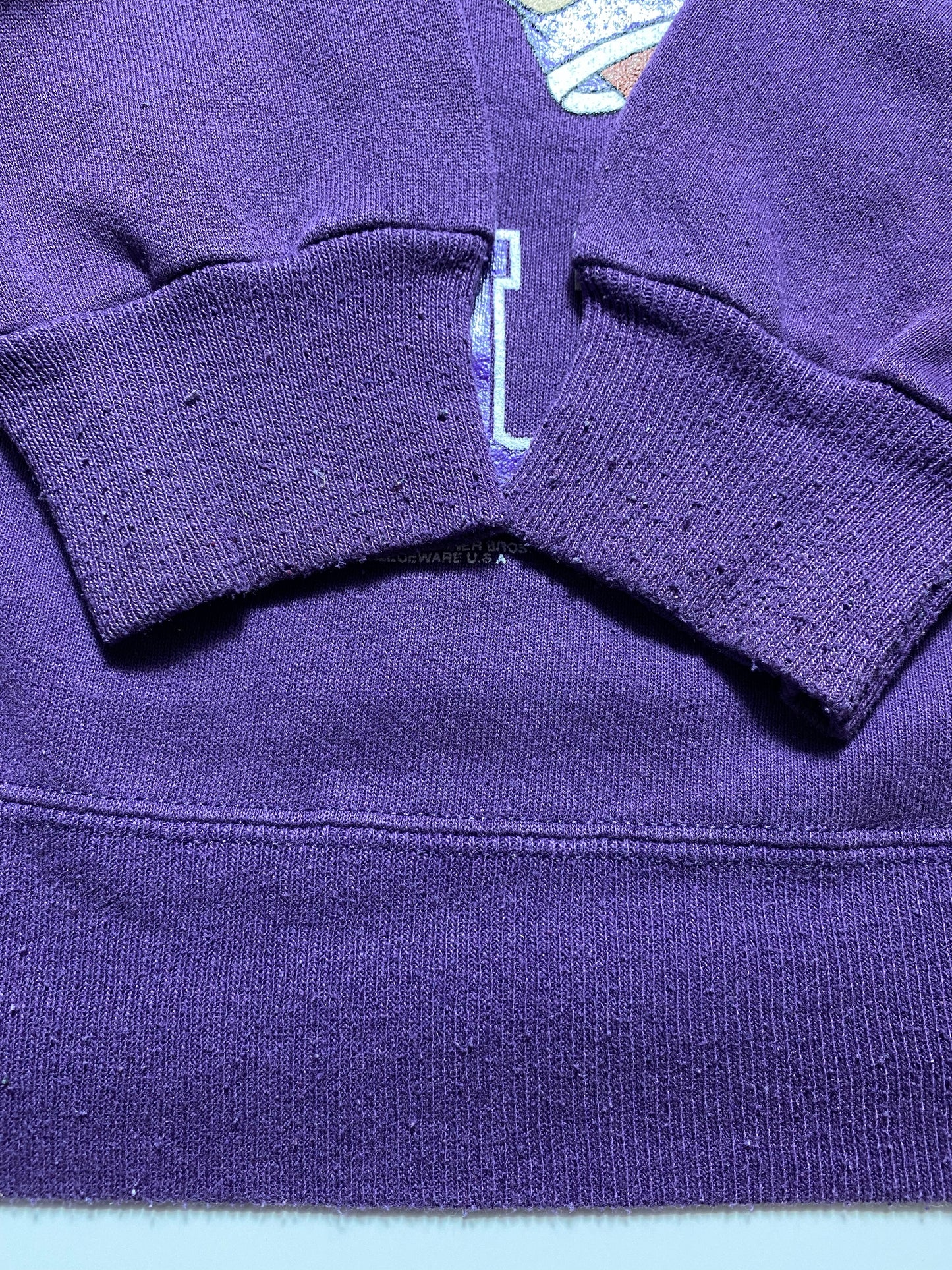 90’s  LSU LOUISIANA STATE UNIVERSITY Size No Tag(approx.M-L) Sweat-shirt / K6152