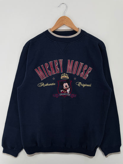 90’s DISNEY MICKEY Size L Vintage Sweat-shirt / A8724