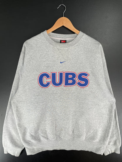 2004 NIKE x CHICAGO CUBS Size L Vintage MLB Sweat-Shirt / E6591S