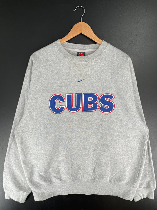 2004 NIKE x CHICAGO CUBS Size L Vintage MLB Sweat-Shirt / E6591S