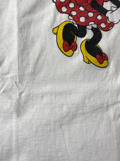 80’s DISNEY MINNIE MOUSE Made in USA Size XL Vintage T-Shirts / K4425