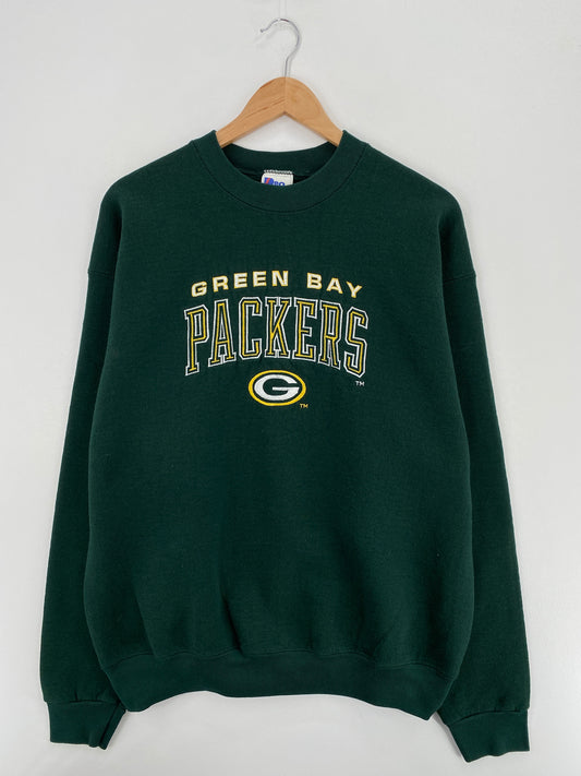 90's GREEN BAY PACKERS Made in USA Size XL Vintage NFL Sweat-Shirt/ A5983