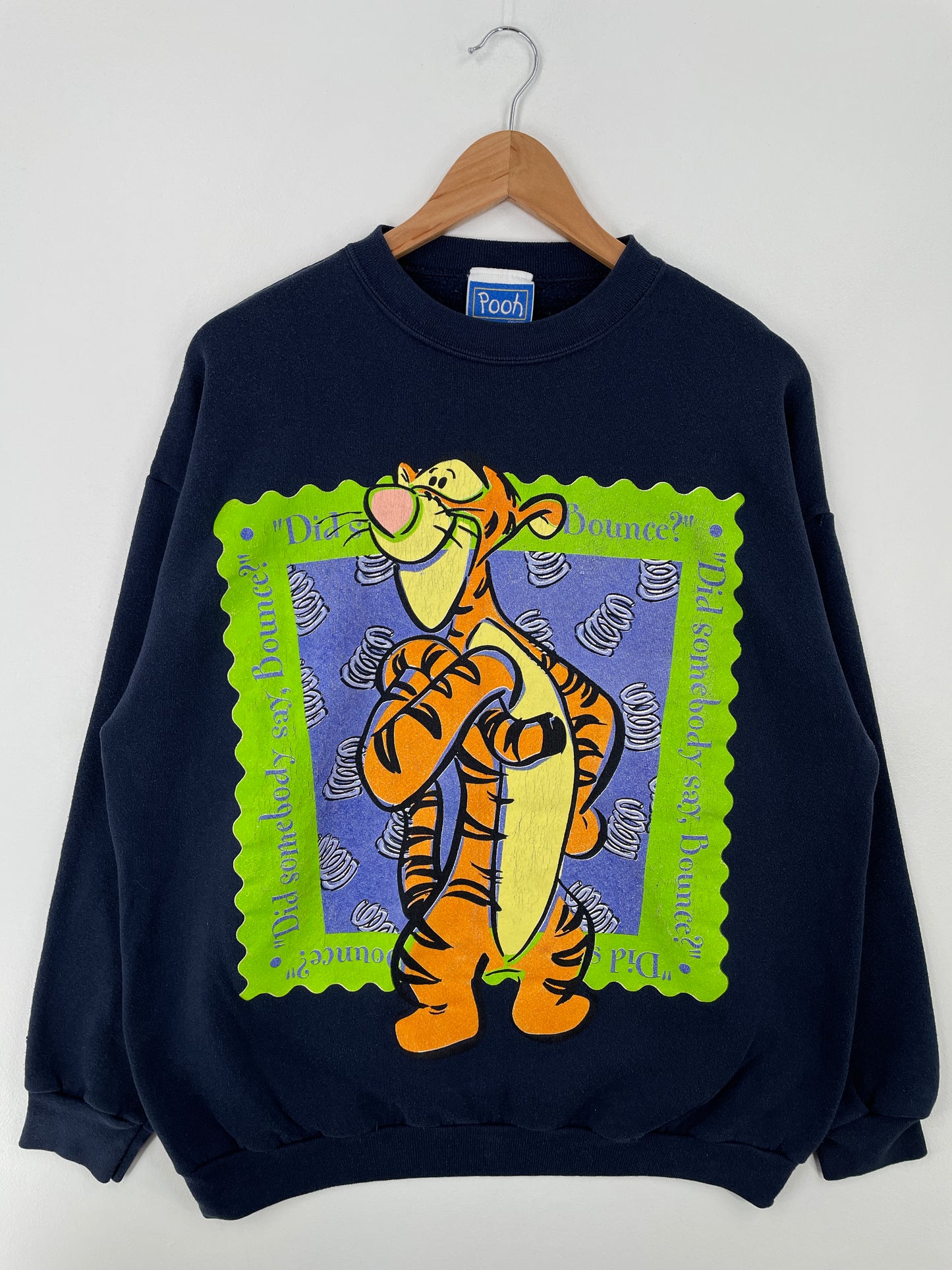 00’ DISNEY TIGGER Size XL Sweat-shirt / A8816