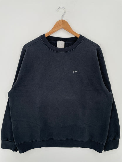 90's NIKE MINI SWOOSH Size L Vintage Sweat-Shirt / A8074