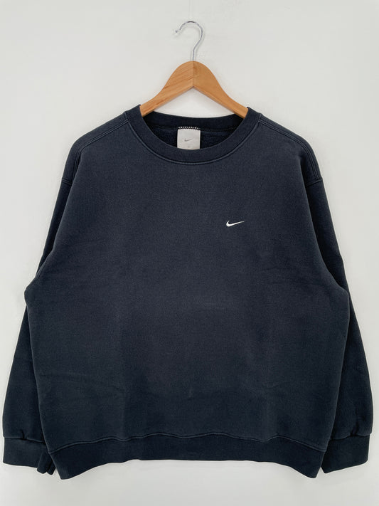 90's NIKE MINI SWOOSH Size L Vintage Sweat-Shirt / A8074