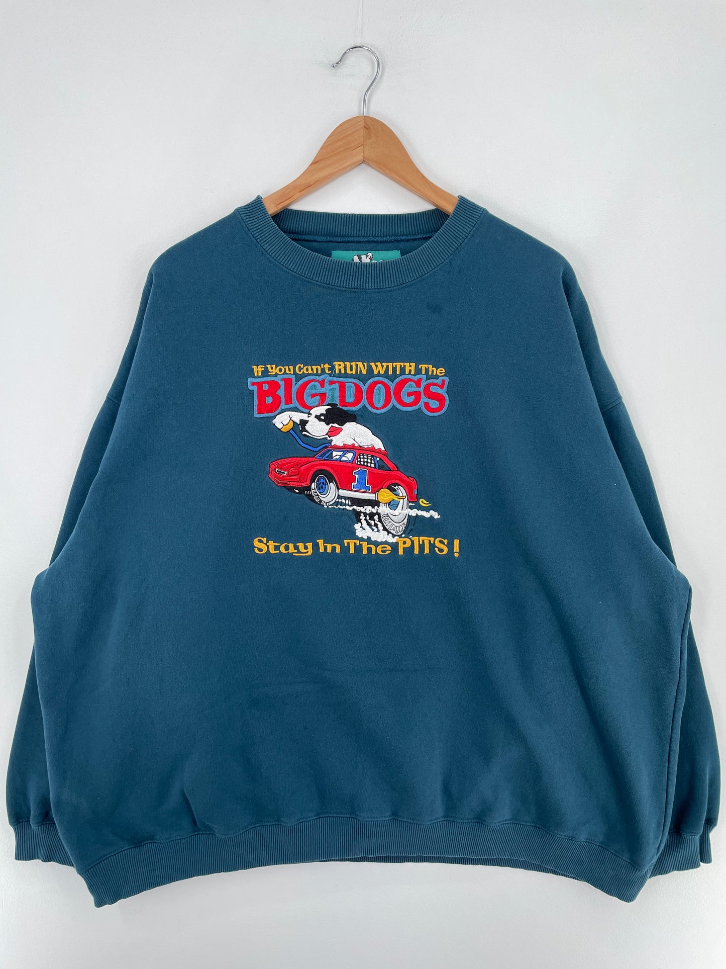 Vintage BIG DOG Size XXXL Vintage Sweat-Shirt / E1465S