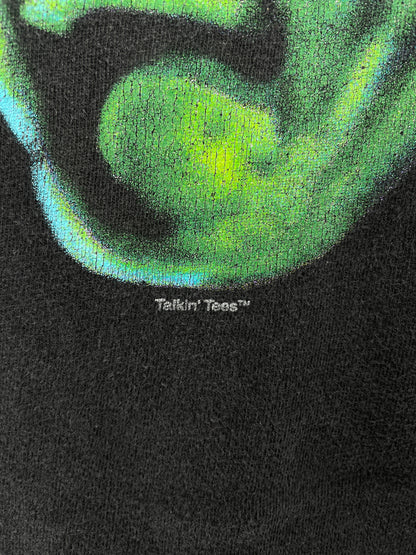 90's TALKING ALIEN Size No Tag (Approx.L) Vintage T-Shirt / A3640