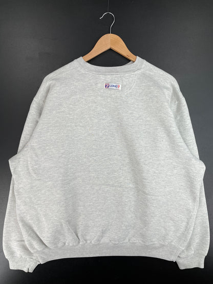 90’s UNIVERSITY OF ILLINOIS Size XL Vintage College Sweat shirt / E4506S