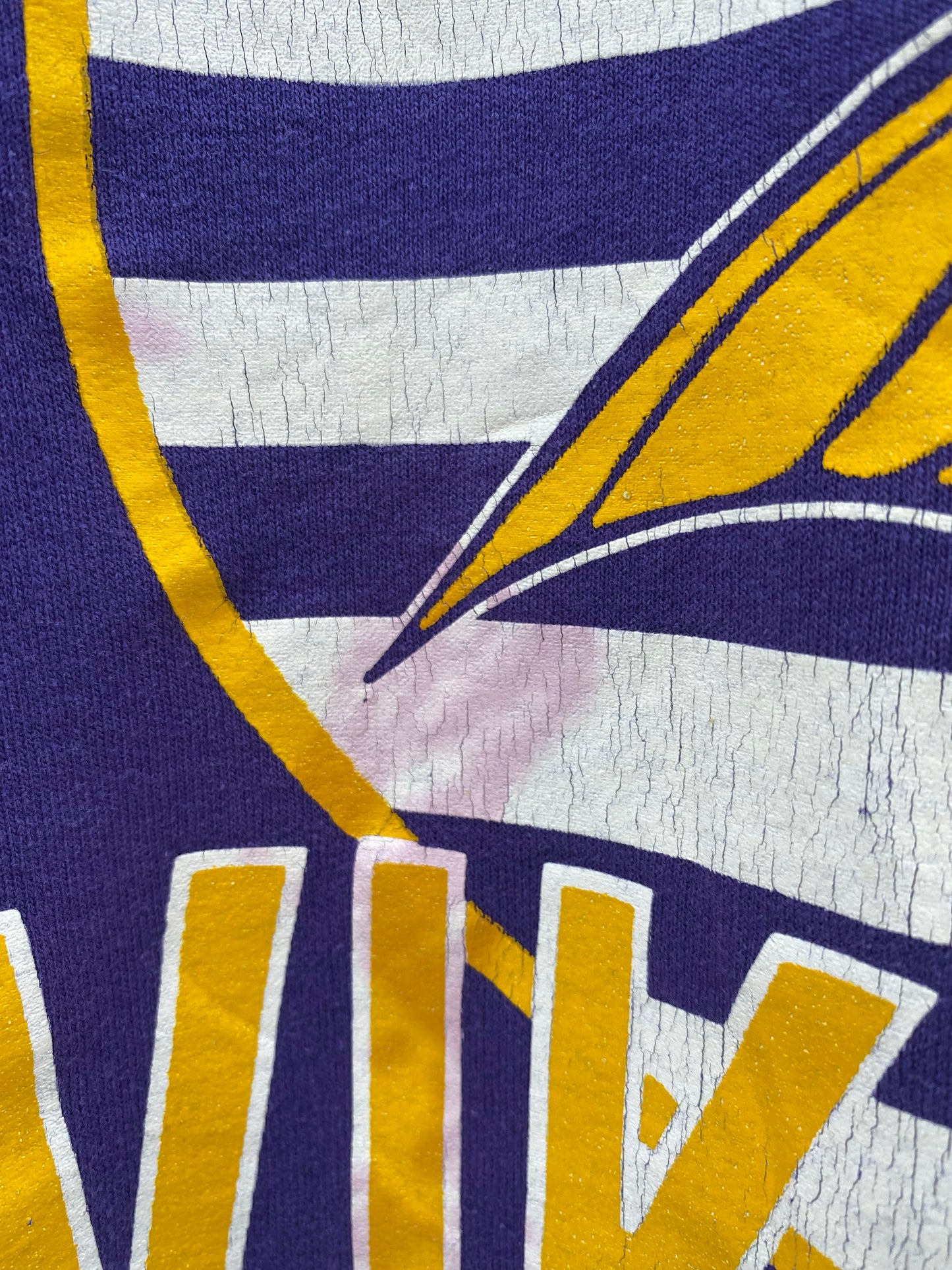 90's MINNESOTA VIKINGS Made in USA Size XL Vintage NFL Sweat-Shirts / K8387