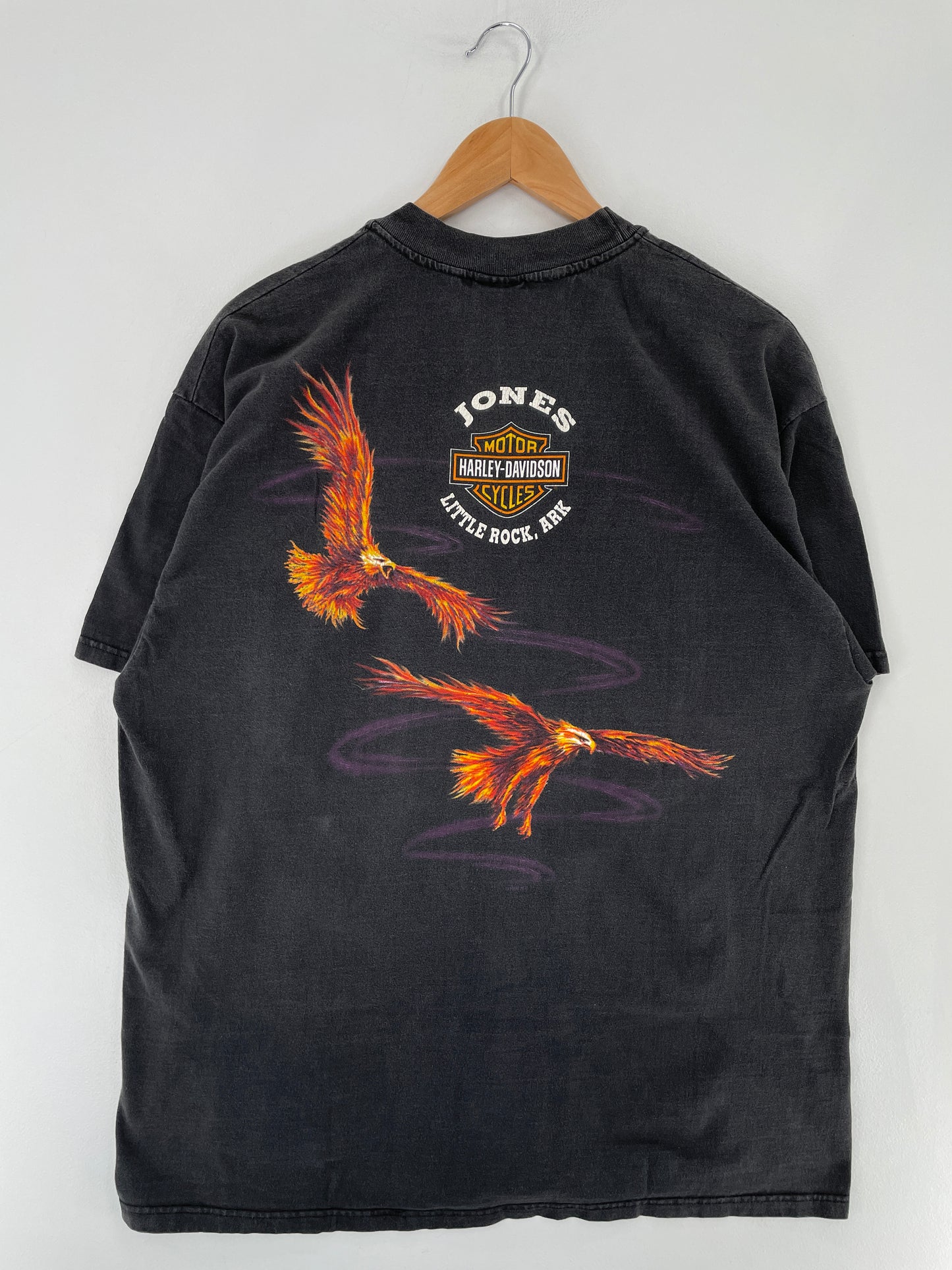 90's HARLEY DAVIDSON Made in USA Size XL Vintage T-shirt / E6530T