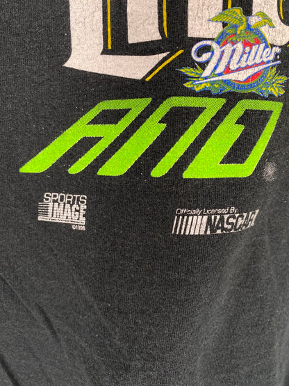 1998 MILLER LITE Size XXL Vintage Racing T-shirt / K7832