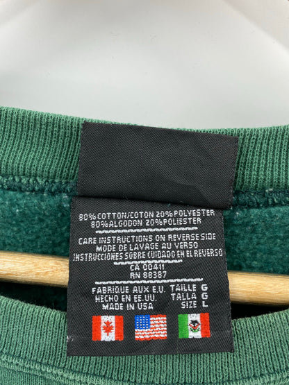 90’s ADIDAS CENTER LOGO Size L Vintage Sweat-Shirt / K4671