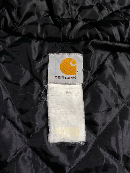 Vintage CARHARTT Size No Tag(Approx.XL) Zip-up Hoodie Sweat-Shirt / K8679