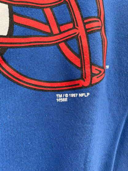 1997 NEW ENGLAND PATRIOTS Size Approx.L Vintage NFL Sweat-Shirts / A8064