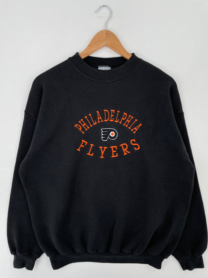 90’s PHILADELPHIA FLYERS Size L Vintage NFL Sweat-Shirt / A9466