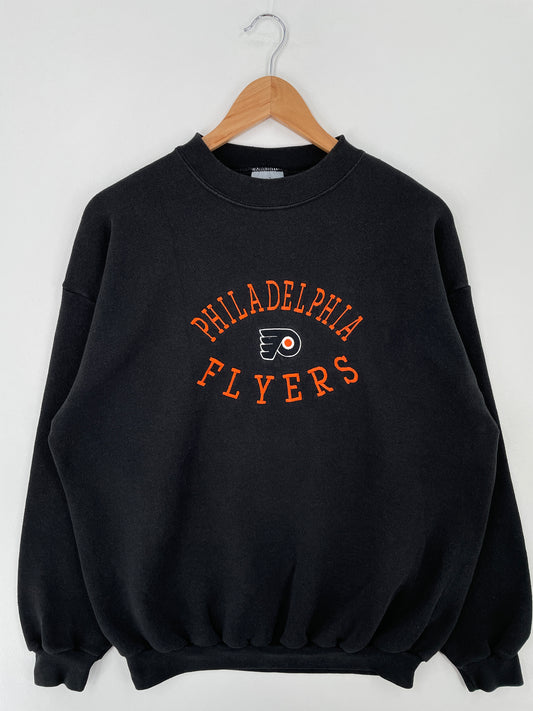 90’s PHILADELPHIA FLYERS Size L Vintage NFL Sweat-Shirt / A9466