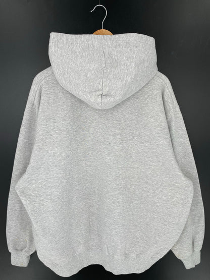 00' NIKE ATLANTA BRAVES Size XL Vintage MLB Hoodie Sweat-shirt / K9147
