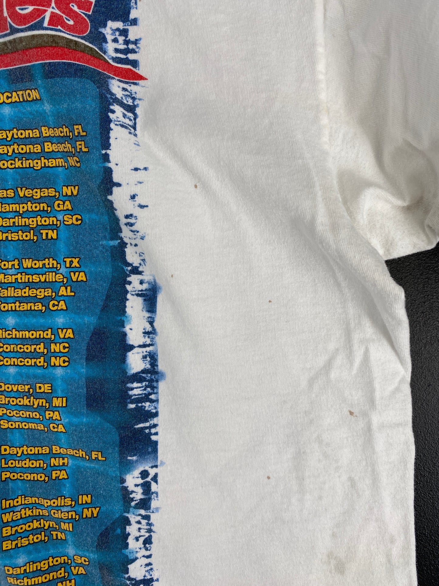 2000 NASCAR WINSTON CUP SERIES Size XXL Vintage Racing T-Shirt / E6144T