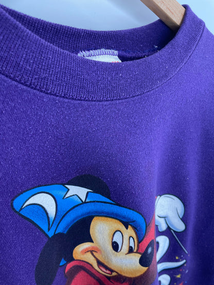 90's DISNEY MICKEY Made in USA Size L Vintage Sweat-shirt / A8387