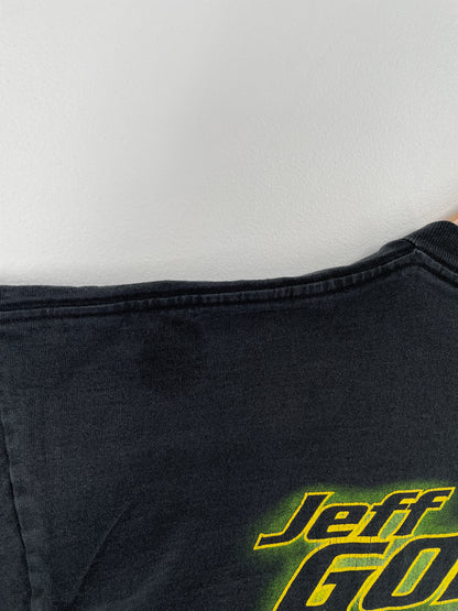 1998 NASCAR x JEFF GORDON Size XL Vintage Racing T-Shirt / A9195
