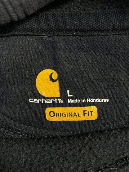 Vintage CARHARTT Size L Hoodie Sweat-Shirt / E3986S