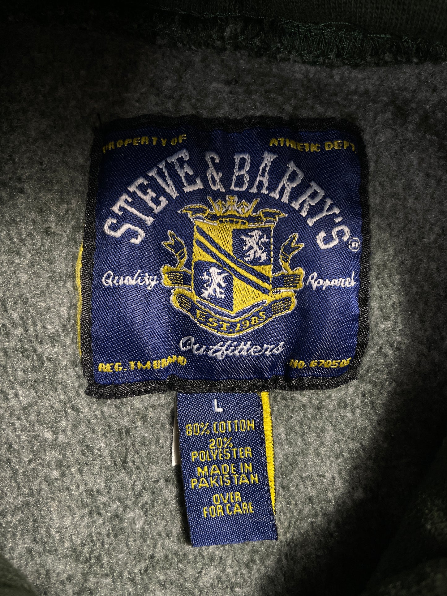 Vintage MICHIGAN STATE Size L Vintage College Hoodie Sweat-shirt / E1221