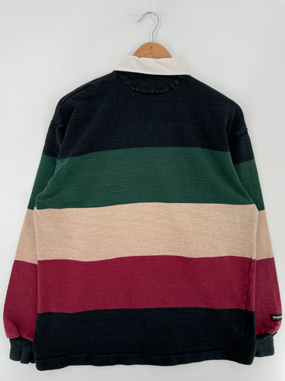 90’s HARVARD Size XL Vintage Rugby Shirt / E4926R