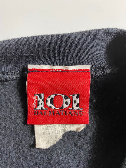 90’s DISNEY 101 DALMATIANS Size No Tag (Approx.L-XL)Vintage Sweat-shirt / K7133