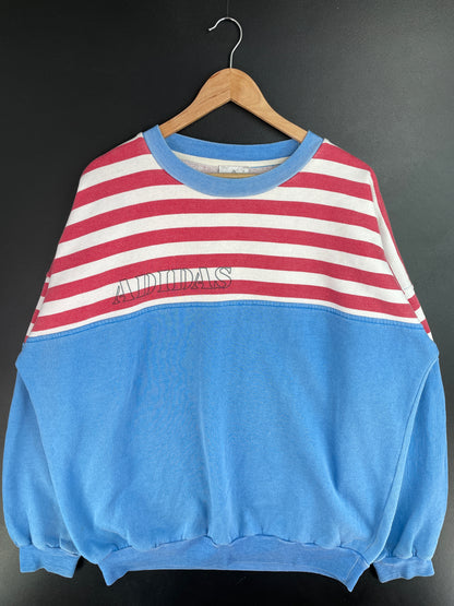 90's ADIDAS Size Approx.XXL Vintage Sweat-shirt / E144
