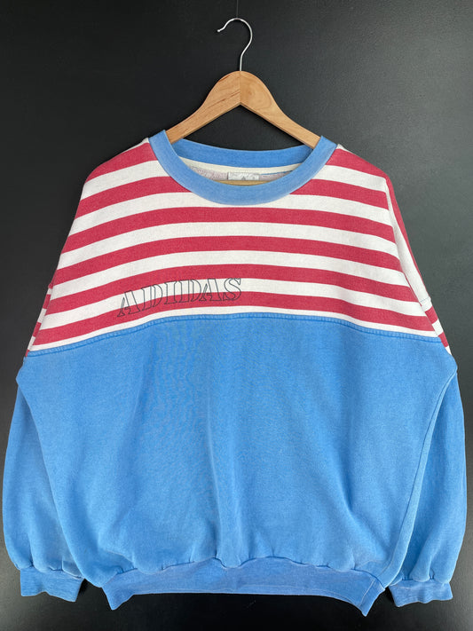90's ADIDAS Size Approx.XXL Vintage Sweat-shirt / E144