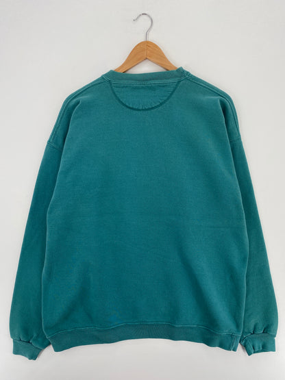 90’s ITALIA Made in USA Size L Vintage Sweat-Shirt / A4945